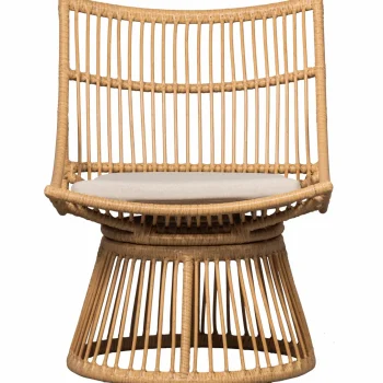 Outlet WOOOD Alatna Tuinstoel Wicker Naturel