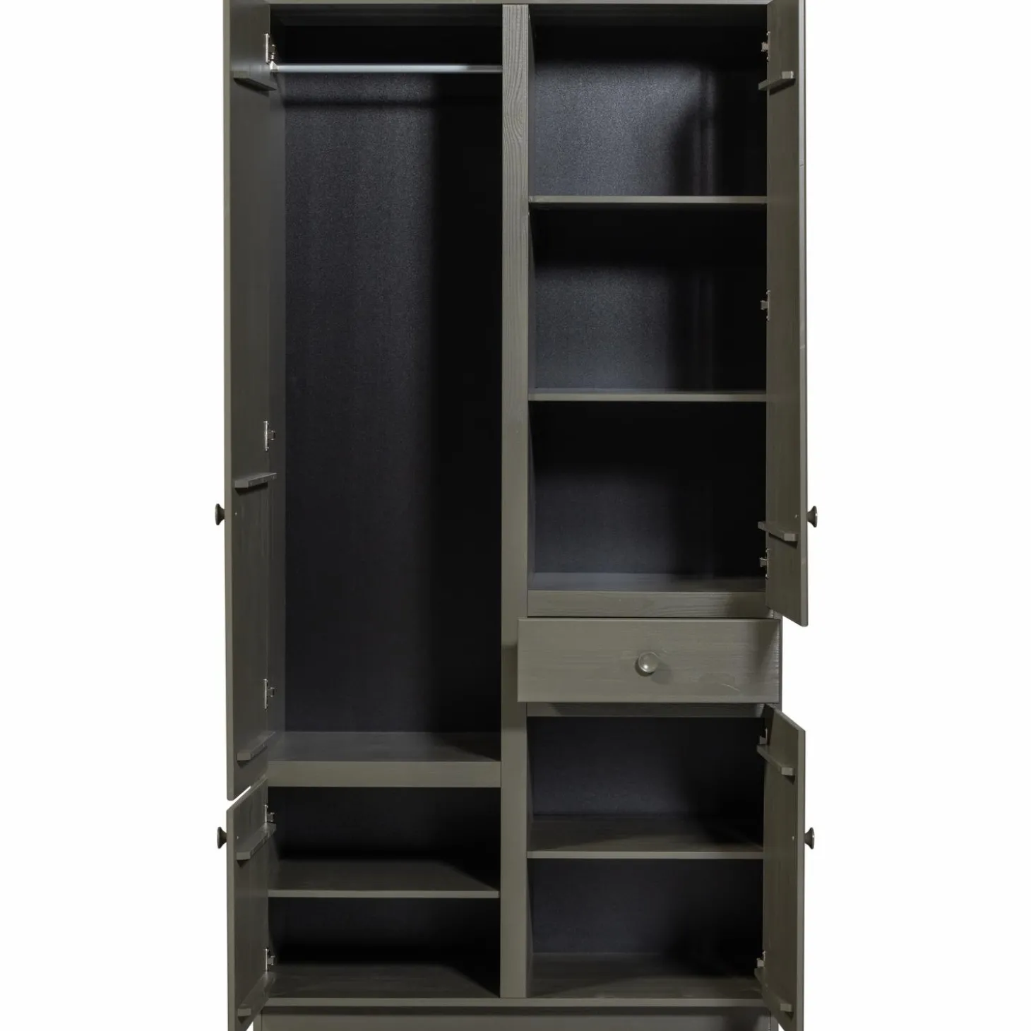 alfie-kledingkast-smal-107-cm-HwRFQMPw-4.webp Clearance WOOOD Alfie Kledingkast Smal 107 Cm Grenen Forest