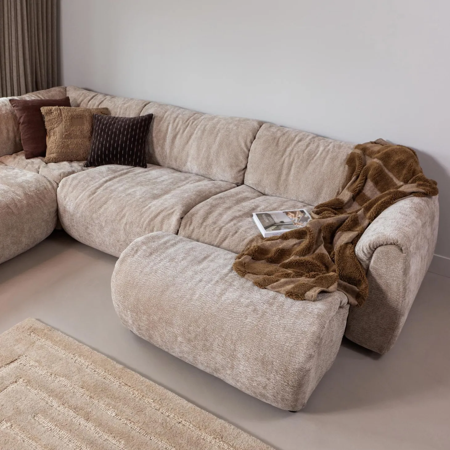 alicia-vloerkleed-wol-zand-170-LoHNhBnK-2.webp Best WOOOD Alicia Vloerkleed Wol Zand 170x240 Cm