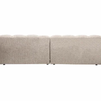 Hot WOOOD Allure 3-zits Bank Geweven Stof Naturel Melange