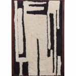 Sale WOOOD Anka Wanddeco Zwart/wit