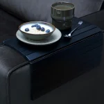 Fashion WOOOD Armleuning XL Flexibel Dienblad Zwart - XL