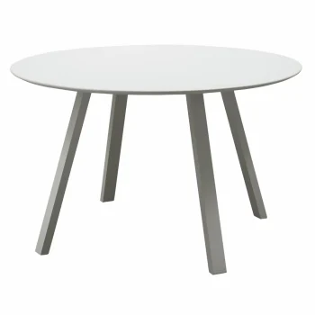 Sale WOOOD Auke Buitentafel Aluminium Mist 75xø120 Cm