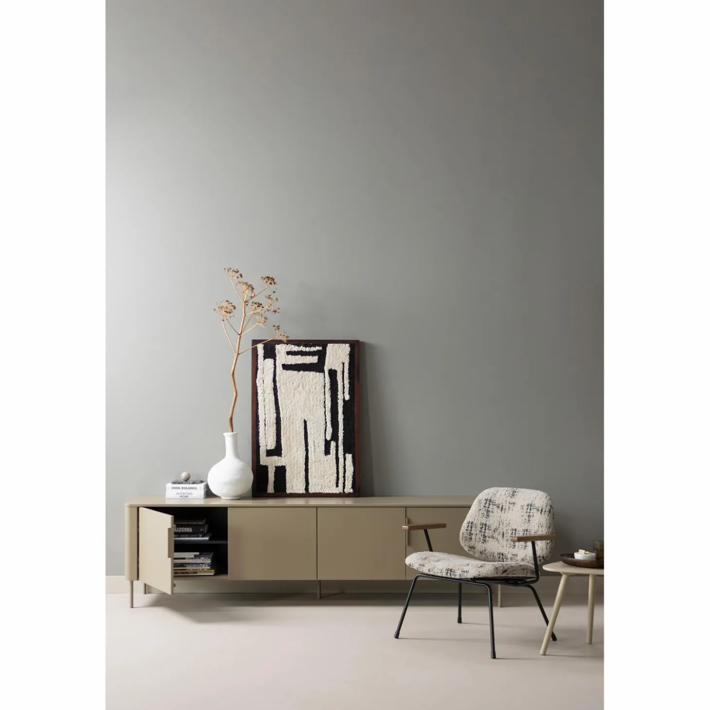 aure-fauteuil-chenille-beigezw-ODjprDlp-2.webp Sale WOOOD Aure Fauteuil Chenille Beige/zwart