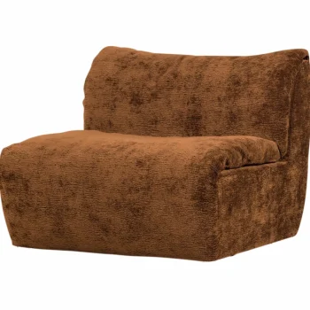 Online WOOOD Baggy 1-zits Element 3D Chenille Middenbruin