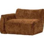 Discount WOOOD Baggy 1-zits Element Met Arm Links 3D Chenille Middenbruin