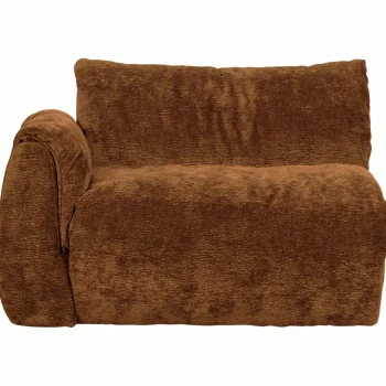 Discount WOOOD Baggy 1-zits Element Met Arm Links 3D Chenille Middenbruin