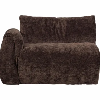 New WOOOD Baggy 1-zits Element Met Arm Links 3D Chenille Donkerbruin