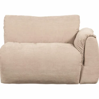 Clearance WOOOD Baggy 1-zits Element Met Arm Rechts Geweven Chenille Zand