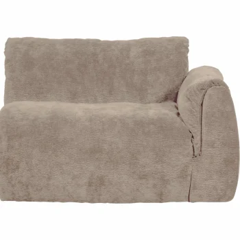 Discount WOOOD Baggy 1-zits Element Met Arm Rechts 3D Chenille Zand