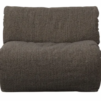 Clearance WOOOD Baggy 1-zits Element Warmgrijs Melange Warm Grijs Melange