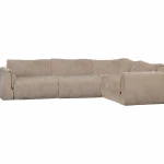 Outlet WOOOD Baggy Hoekbank Rechts 3D Chenille Zand