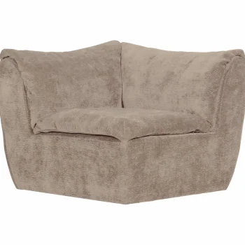 Clearance WOOOD Baggy Hoekelement 3D Chenille Zand