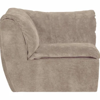 Clearance WOOOD Baggy Hoekelement 3D Chenille Zand