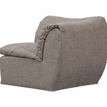 Online WOOOD Baggy Hoekelement Bruin Melange