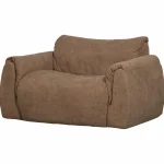 Sale WOOOD Baggy Loveseat Geweven Chenille Bruin