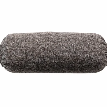 Fashion WOOOD Baggy Rolkussen 50xø23 Cm Geweven Stof Warmgrijs Melange