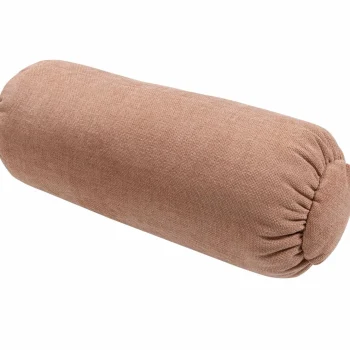 Clearance WOOOD Baggy Rolkussen 50xø23 Cm Geweven Chenille Oud Roze Oudroze