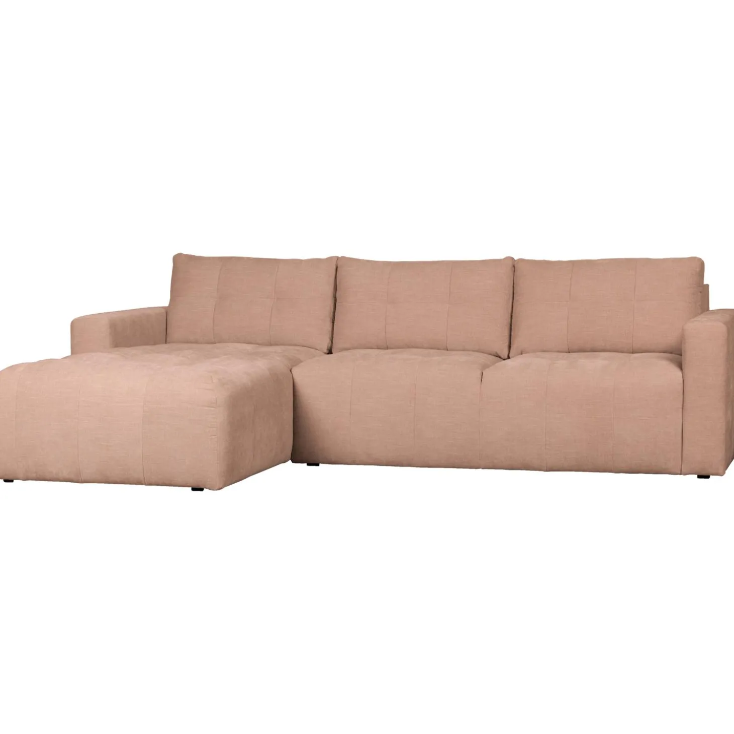 bar-chaise-longue-geweven-stof-FGarephk-0.webp Discount WOOOD Bar Chaise Longue Geweven Stof Links Roze