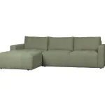 Online WOOOD Bar Chaise Longue Geweven Stof Links Groen
