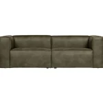 Outlet WOOOD Bean 3,5-zits Bank Ecoleer Army