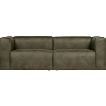 Outlet WOOOD Bean 3,5-zits Bank Ecoleer Army