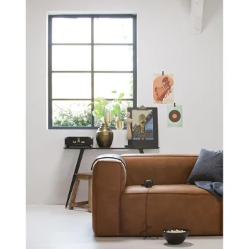 Sale WOOOD Bean 3,5-zits Bank Ecoleer Cognac