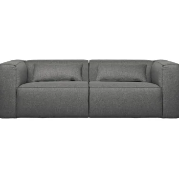 Sale WOOOD Bean 3,5-zits Bank Incl. Kussens Melange Middengrijs