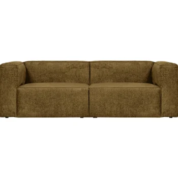 Discount WOOOD Bean 3,5-zits Bank Structure Velvet Spices