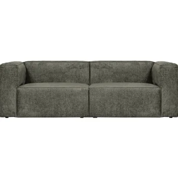 Clearance WOOOD Bean 3,5-zits Bank Structure Velvet Waterplant