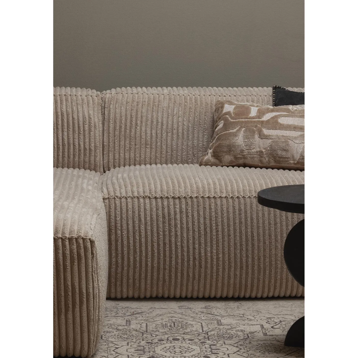 bean-chaise-longue-bank-links-QbQOeQCG-3.webp Fashion WOOOD Bean Chaise Longue Bank Links Ribstof Travertin