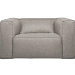Fashion WOOOD Bean Fauteuil Incl. Kussen Lichtgrijs