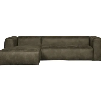 Sale WOOOD Bean Hoekbank Links Ecoleer Army