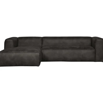 Sale WOOOD Bean Hoekbank Links Ecoleer Zwart