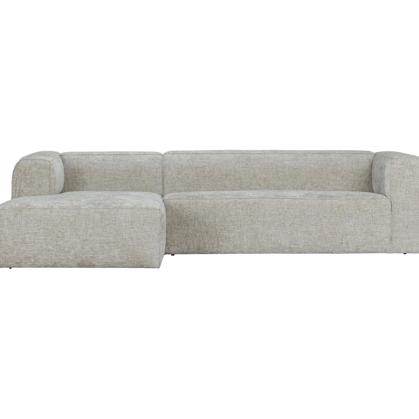 bean-hoekbank-links-grove-mela-GGuRrcly-0.webp Clearance WOOOD Bean Hoekbank Links Grove Melange Stof Naturel