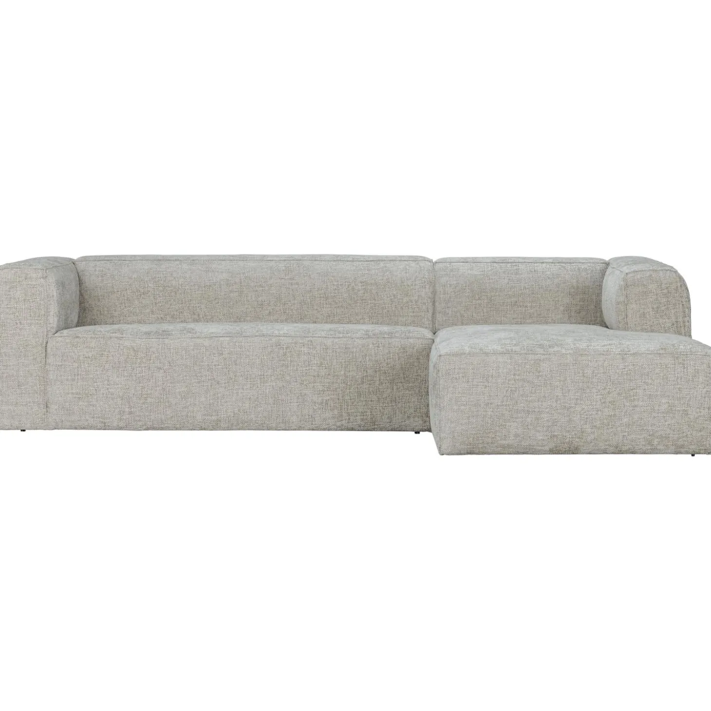 bean-hoekbank-rechts-grove-mel-MzHqCARM-0.webp Clearance WOOOD Bean Hoekbank Rechts Grove Melange Stof Naturel