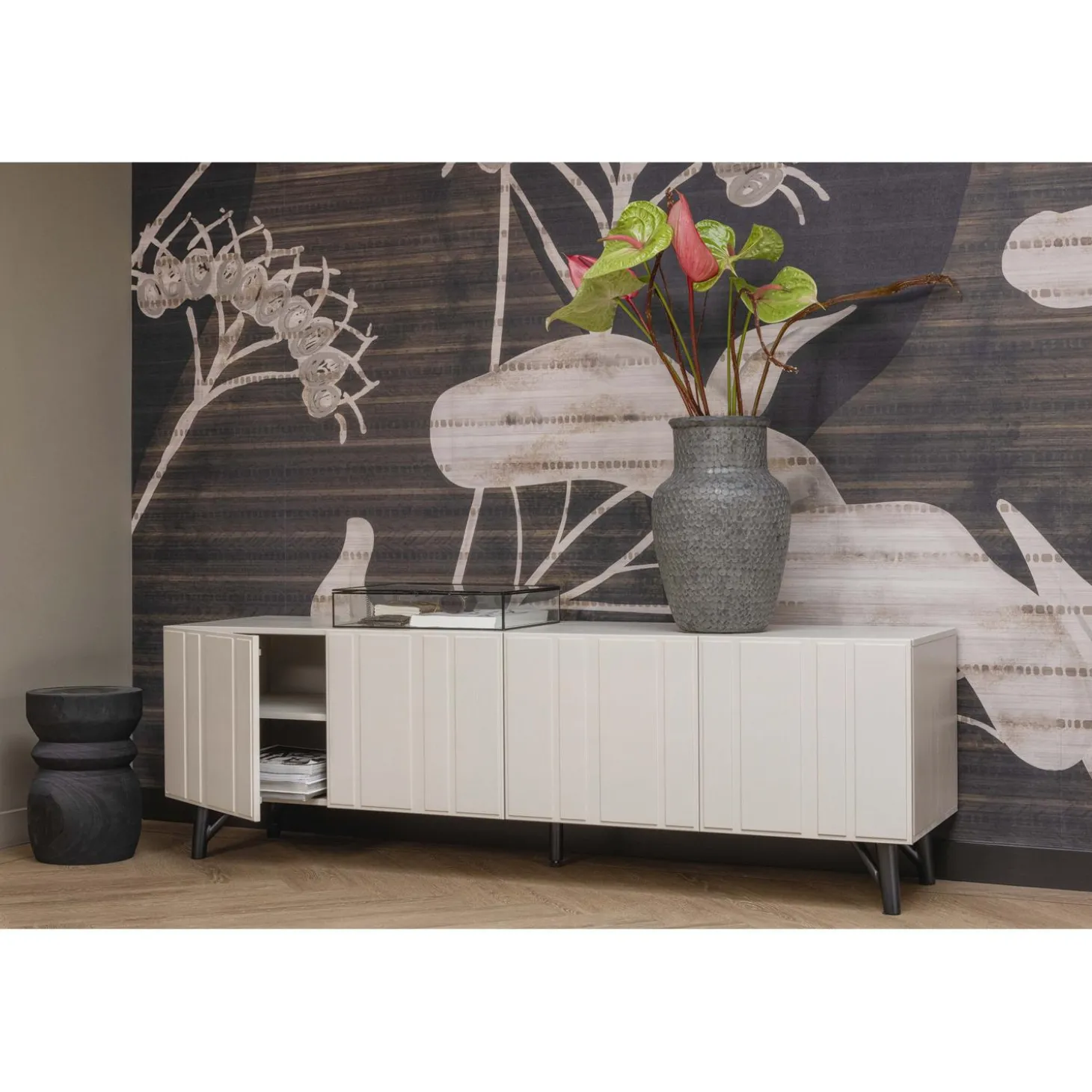 bikkel-kruk-hout-zwart-40x28-c-OygTRGiN-2.webp Discount WOOOD Bikkel Kruk Hout 40xø28 Cm Zwart