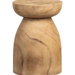 Sale WOOOD Bink Kruk Hout Naturel 40xø28 Cm