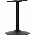 Outlet WOOOD Bistro Ronde Buisvoet Metaal Matzwart 72xø54 Cm