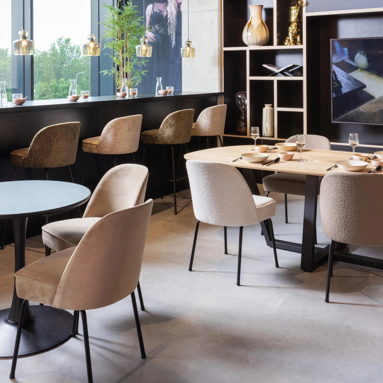 bistro-trompetvoet-metaal-matz-PKzdrxbn-2.webp Hot WOOOD Bistro Trompetvoet Metaal Matzwart 72xø60 Cm