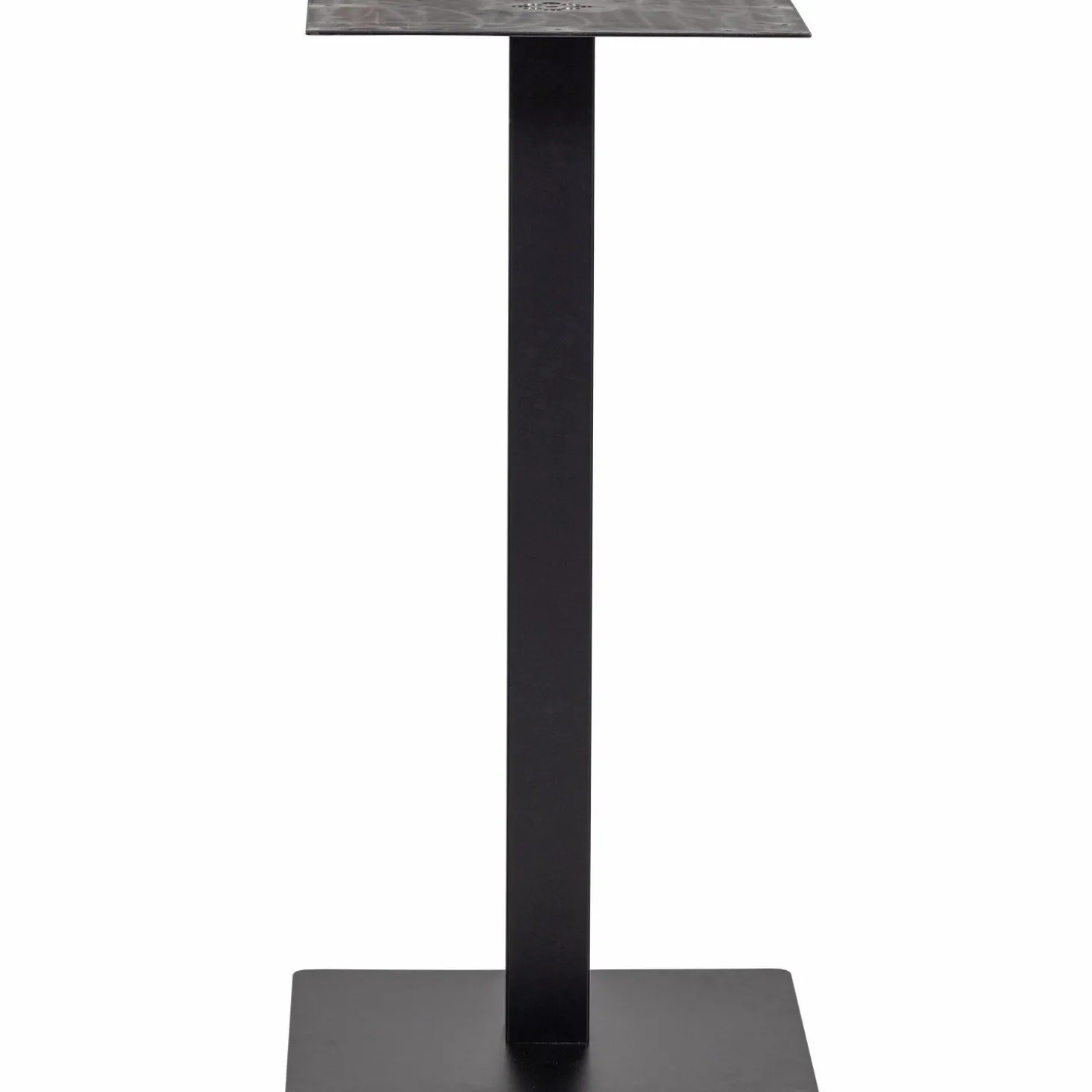 bistro-vierkante-bartafel-poot-UFMTHPQg-1.webp Clearance WOOOD Bistro Vierkante Bartafel Poot Metaal Zwart 105 X 50 X 50 Cm