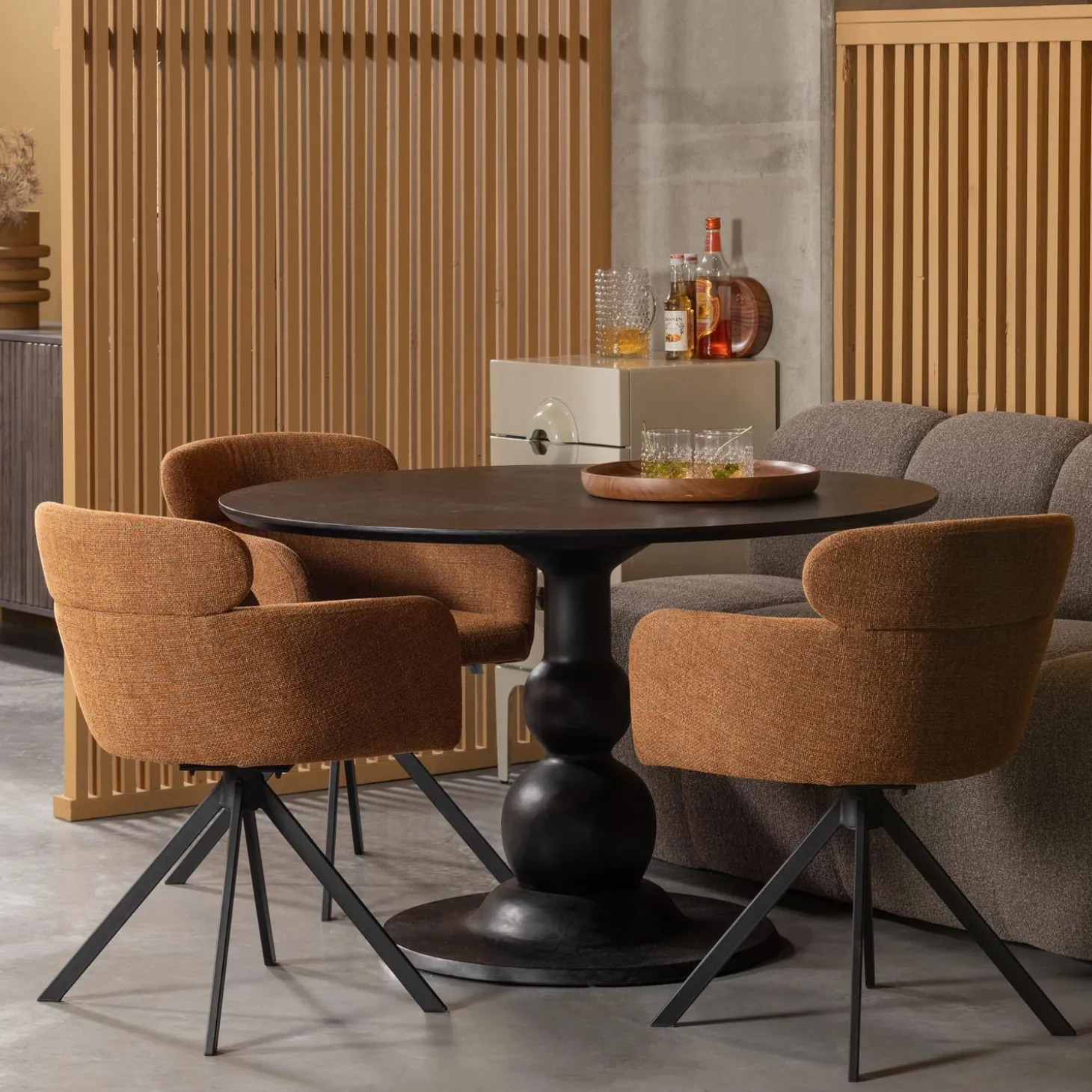 blanco-eettafel-120-cm-mango-d-AhNKzRwc-1.webp New WOOOD Blanco Eettafel ø120 Cm Mango Diep Zwart