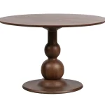New WOOOD Blanco Eettafel ø120 Cm Mango Walnoot