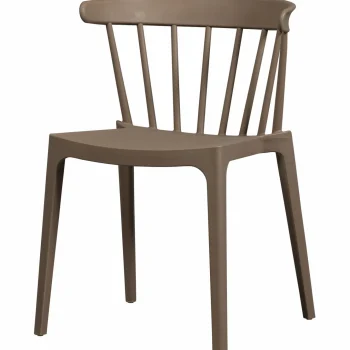 Sale WOOOD Bliss Tuinstoel Met Spijlen Bruin Melange