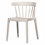 New WOOOD Bliss Tuinstoel Met Spijlen Off White Melange