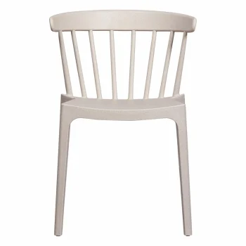 New WOOOD Bliss Tuinstoel Met Spijlen Off White Melange