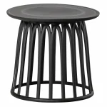 Online WOOOD Boy Tuin Bijzettafel Kunststof Zwart