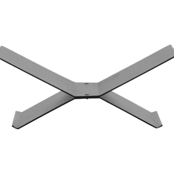 Discount WOOOD Brook Boekenstandaard Liggend Metaal Zwart