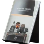 Hot WOOOD Brook Boekenstandaard Staand Metaal Zwart