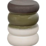 Outlet WOOOD Bulb Bijzettafel Keramiek Groen 44x34ø Cm